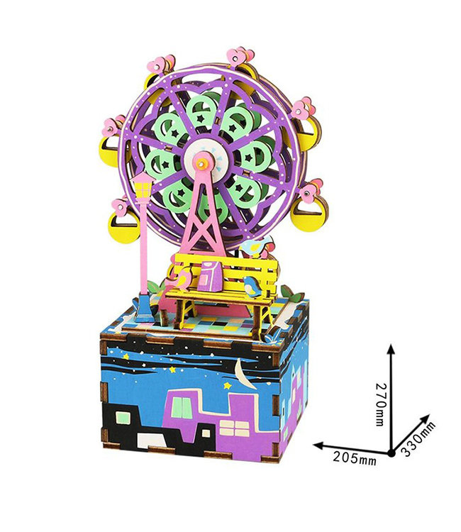DIY Bouwpakket Muziekdoos Reuzenrad