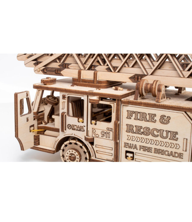 DIY Bouwpakket Brandweerwagen