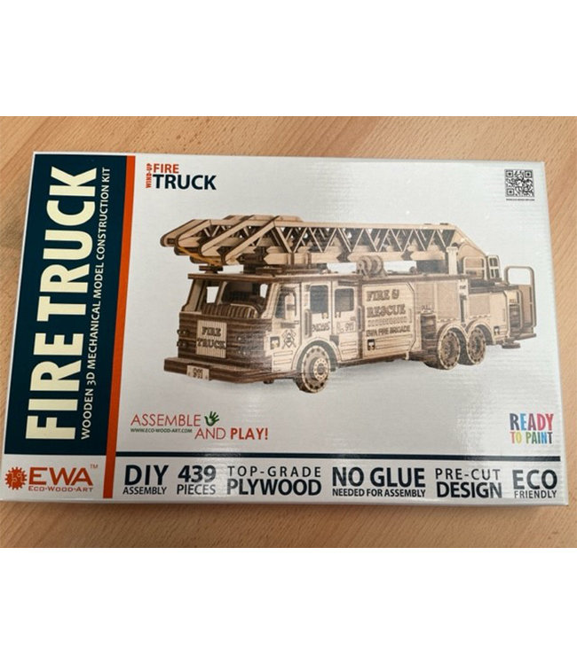 DIY Bouwpakket Brandweerwagen