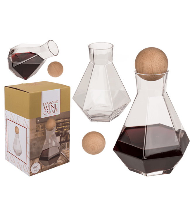 Wijnkaraf Diamantvorm