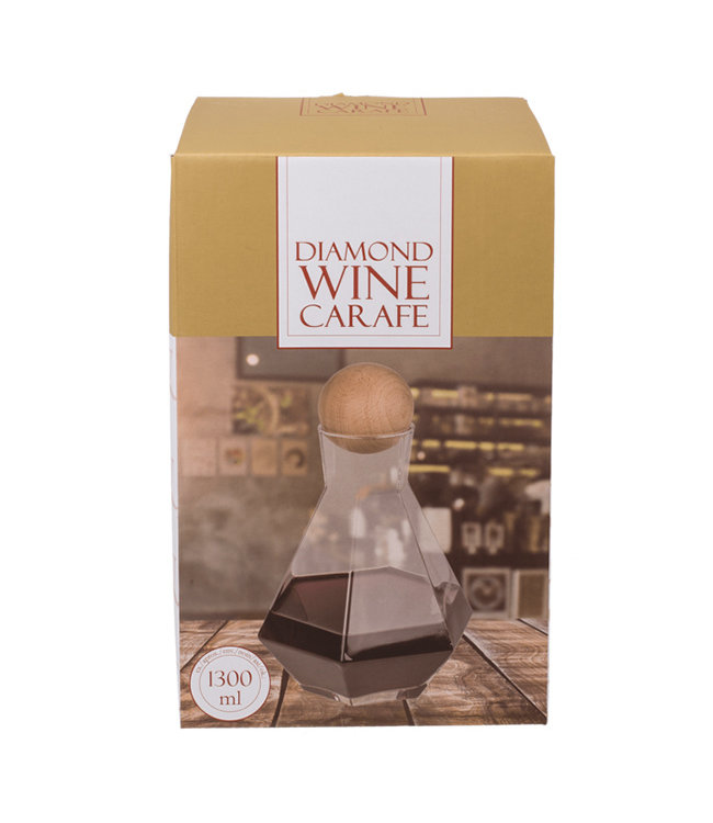 Wijnkaraf Diamantvorm