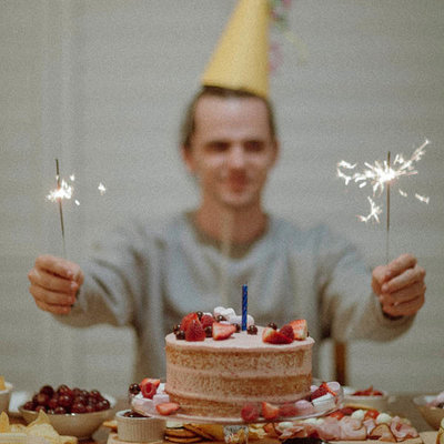 Verjaardag man