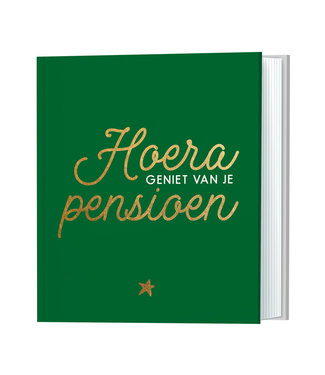 Boekje Hoera! Geniet van je pensioen