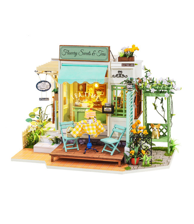 Robotime DIY Bouwpakket - Flowery Sweets & Teas