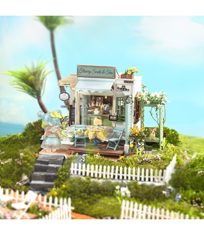 Robotime DIY Bouwpakket - Flowery Sweets & Teas