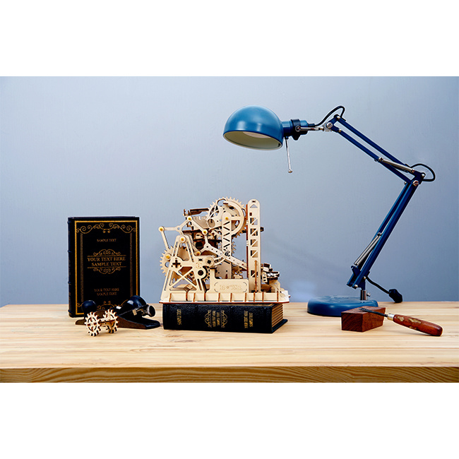 Robotime DIY Bouwpakket Marble Climber knikkerbaan Kadogalerie.nl