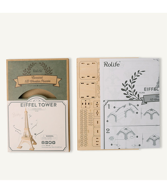 Robotime DIY Bouwpakket - Eiffel TOwer