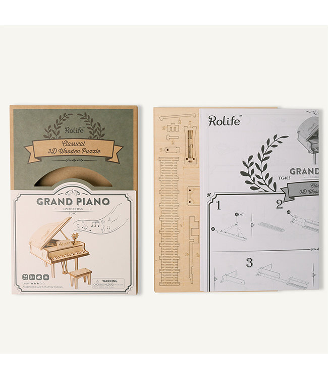 Robotime DIY Bouwpakket - Grand Piano