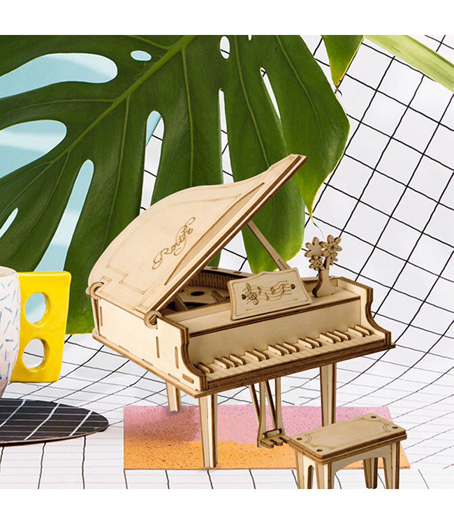 Robotime DIY Bouwpakket - Grand Piano