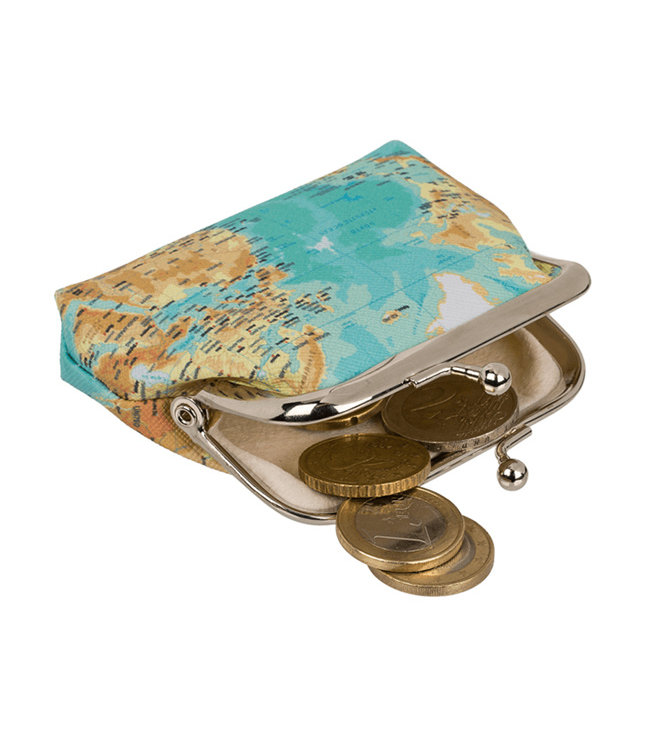 Portemonnee Wereldkaart