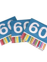 Servetten 60 Jaar