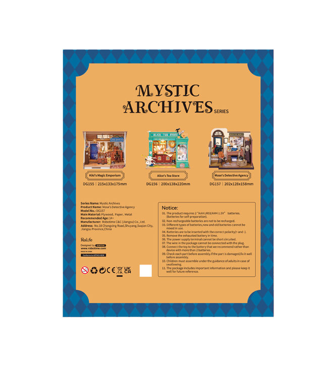 DIY Bouwpakket Mose's Detective Agency