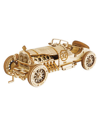 DIY Bouwpakket Vintage Grand prix car