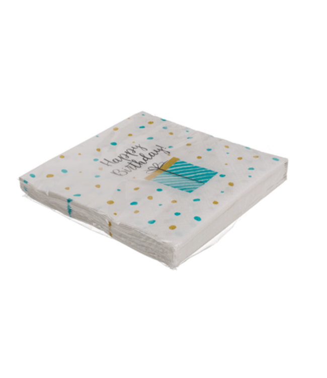 Servetten Happy Birthday