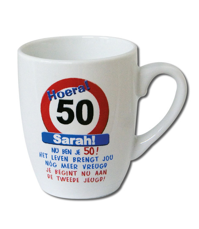 Cadeaupakket 50 jaar Op reis Abraham