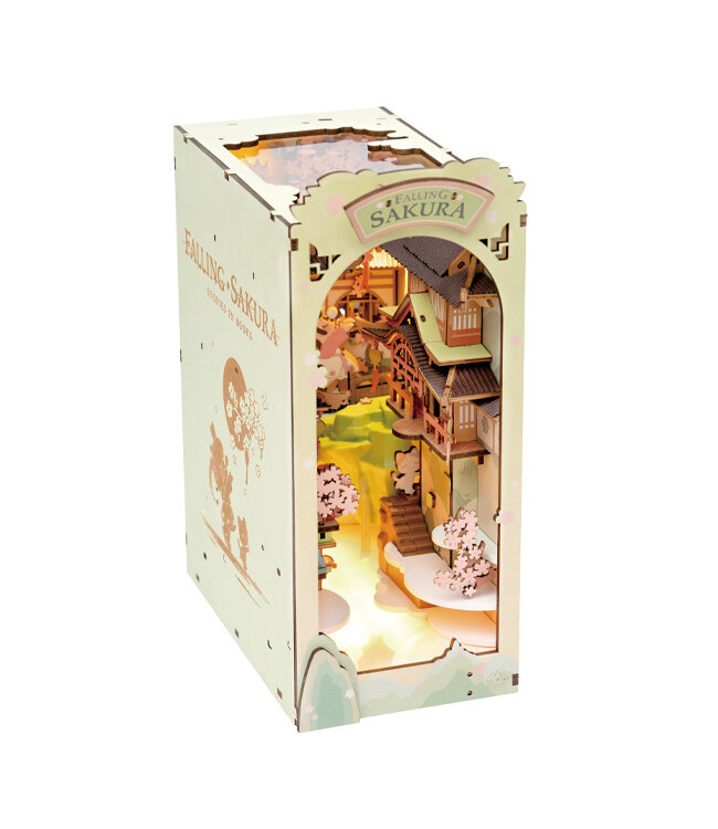 DIY Bouwpakket Boekensteun Falling Sakura