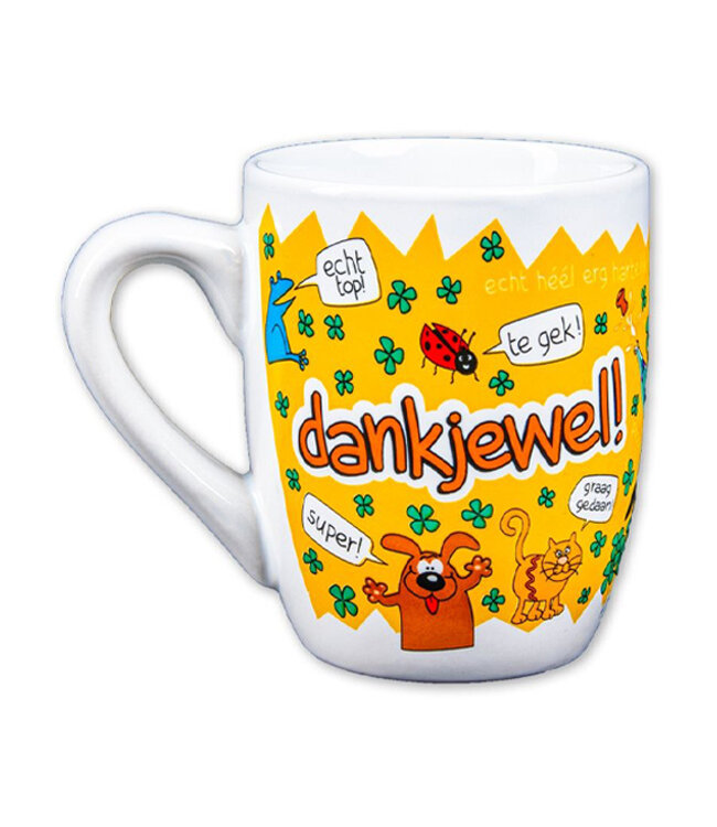 Cartoonmok Dank je wel