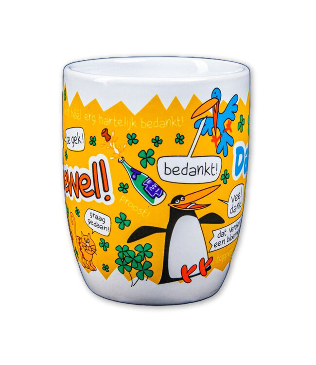 Cartoonmok Dank je wel