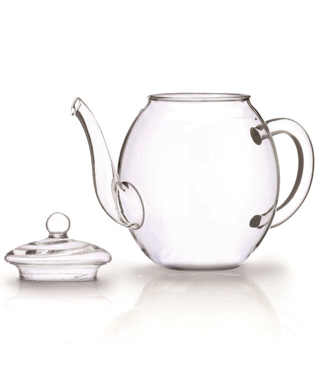 Doorzichtige Theepot