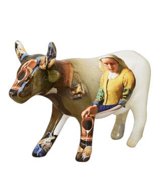 CowParade Vermeer Cow (medium ceramic)