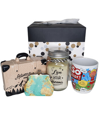 Cadeaupakket 50 jaar Abraham Wereldervaring!