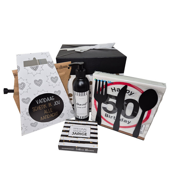Cadeaupakket 50 jaar Huiselijk Koffie