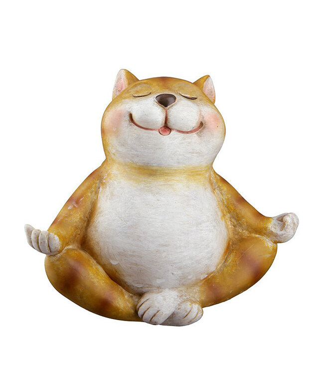 Beeldje Yoga Kat