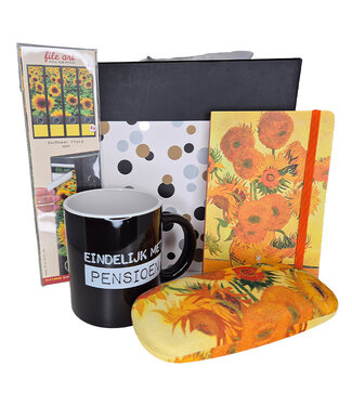 Cadeaupakket Pensioen Zonnebloemen, van Gogh