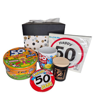 Cadeaupakket 50 jaar Met Nadruk!