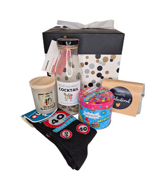 Cadeaupakket 40 jaar Cocktailtijd