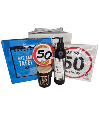 Cadeaupakket Hoera 50 Jaar
