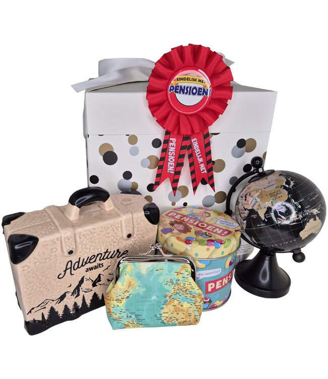Cadeaupakket Pensioen Wereldreis