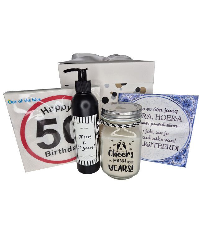 Cadeaupakket Sarah Cheers to 50 Years