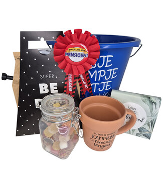 Cadeaupakket Pensioen Pluk de Dag