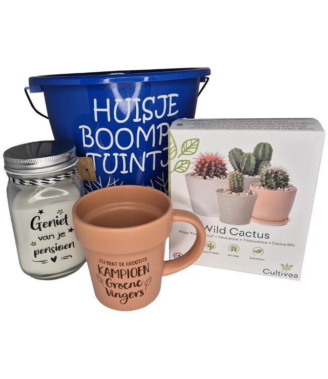 Cadeaupakket Pensioen Tijd voor de Tuin