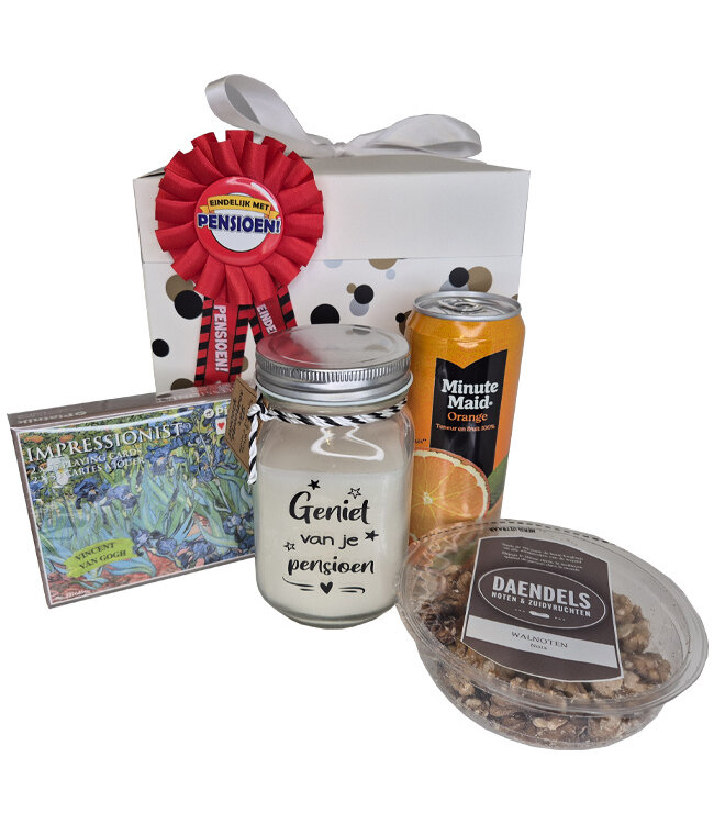 Cadeaupakket Pensioen Irissen, van Gogh