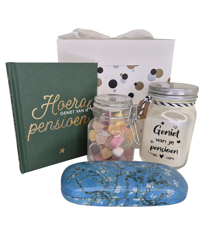 Cadeaupakket Pensioen Amandelbloesem, van Gogh