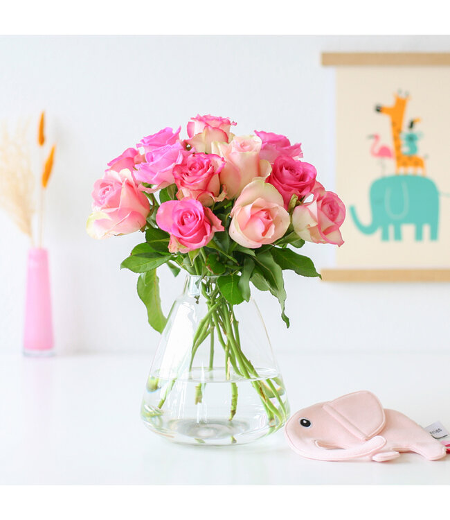 It's a Girl - Brievenbus Bloemen