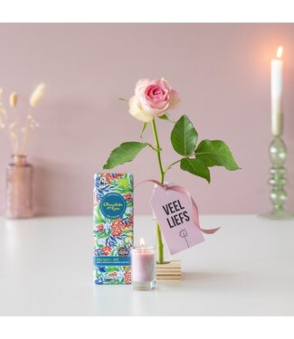 Veel Liefs - Roos - Reep -Kaars