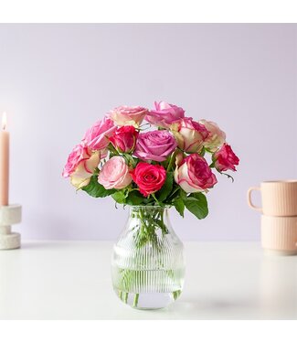 Pretty Pink Brievenbus Bloemen Pretty Pink Brievenbus Bloemen