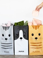 Afval recycletassen Kat
