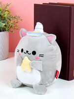 Boekensteun Kawaii kat - Grijs/ster