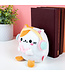 Boekensteun Kawaii kat - Wit/koptelefoon
