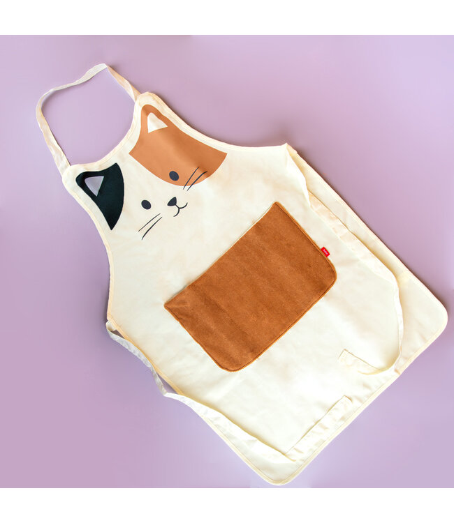 Schort Kat - Calico (gekleurd)