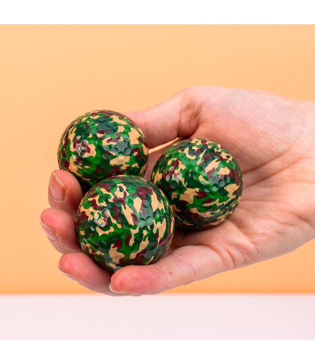 Golfballen Camouflage