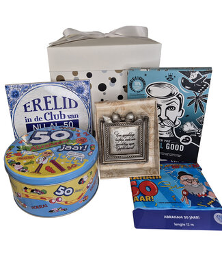 Cadeaupakket 50 jaar Abraham Plagen!