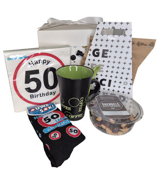 Cadeaupakket 50 jaar Abraham Enjoy
