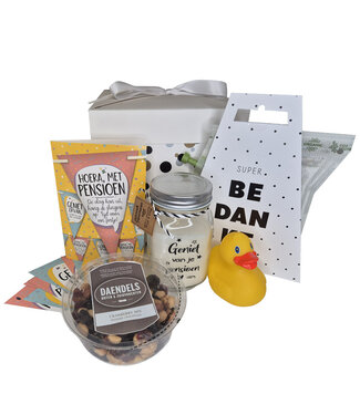 Cadeaupakket Er gaat er een(d) met Pensioen