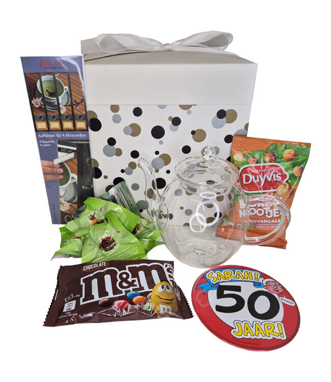 Cadeaupakket 50 jaar Theedrinken
