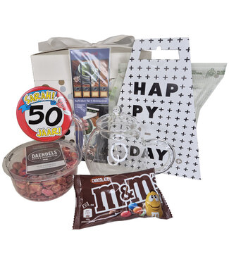 Cadeaupakket 50 jaar Sarah - Theeleut